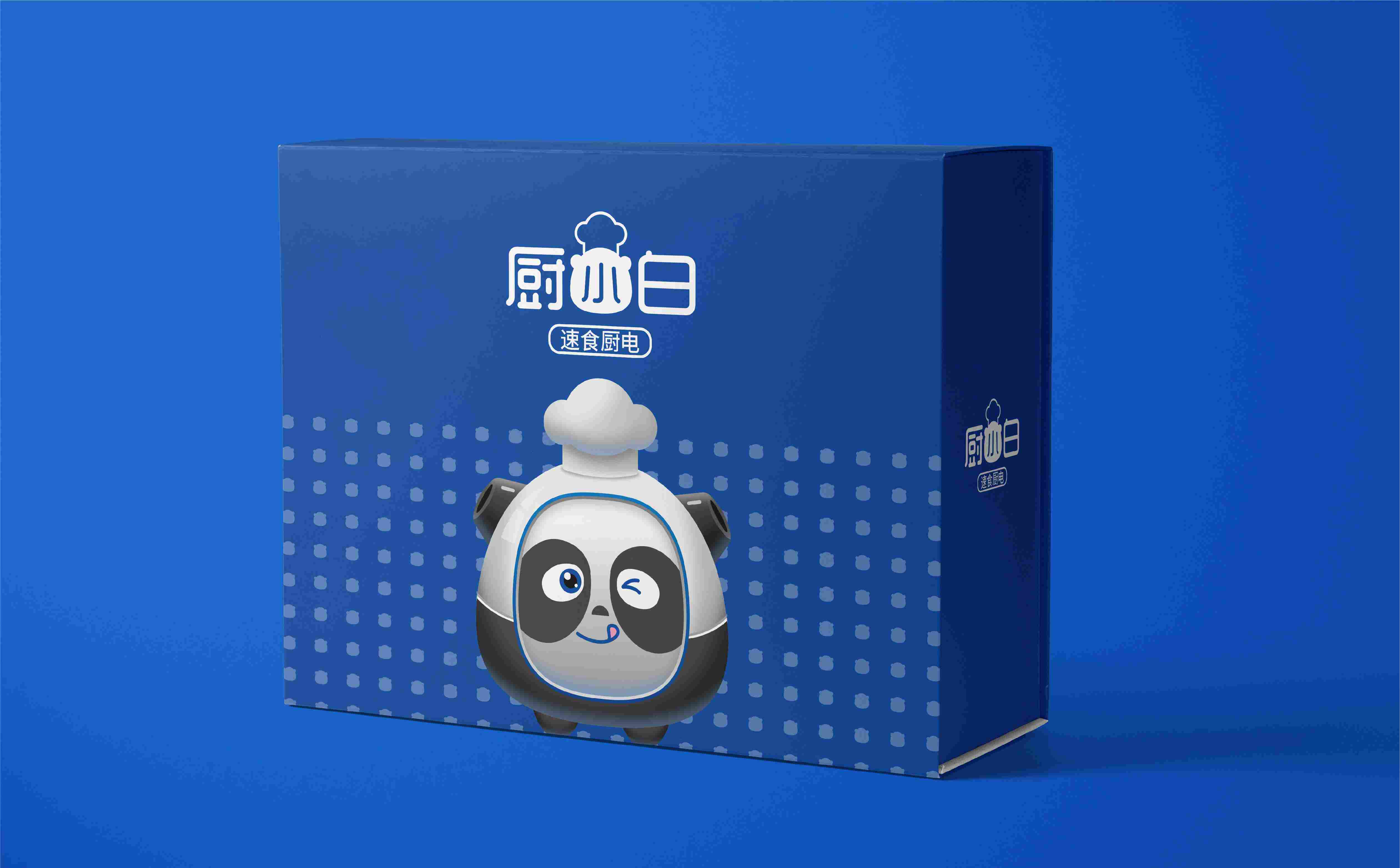 厨电品牌logo与ip加空间整体形象设计(图4) 小家电品牌形象设计,小家电logo设计,小家电IP设计,小家电包装设计,预制菜品牌形象设计(图4)