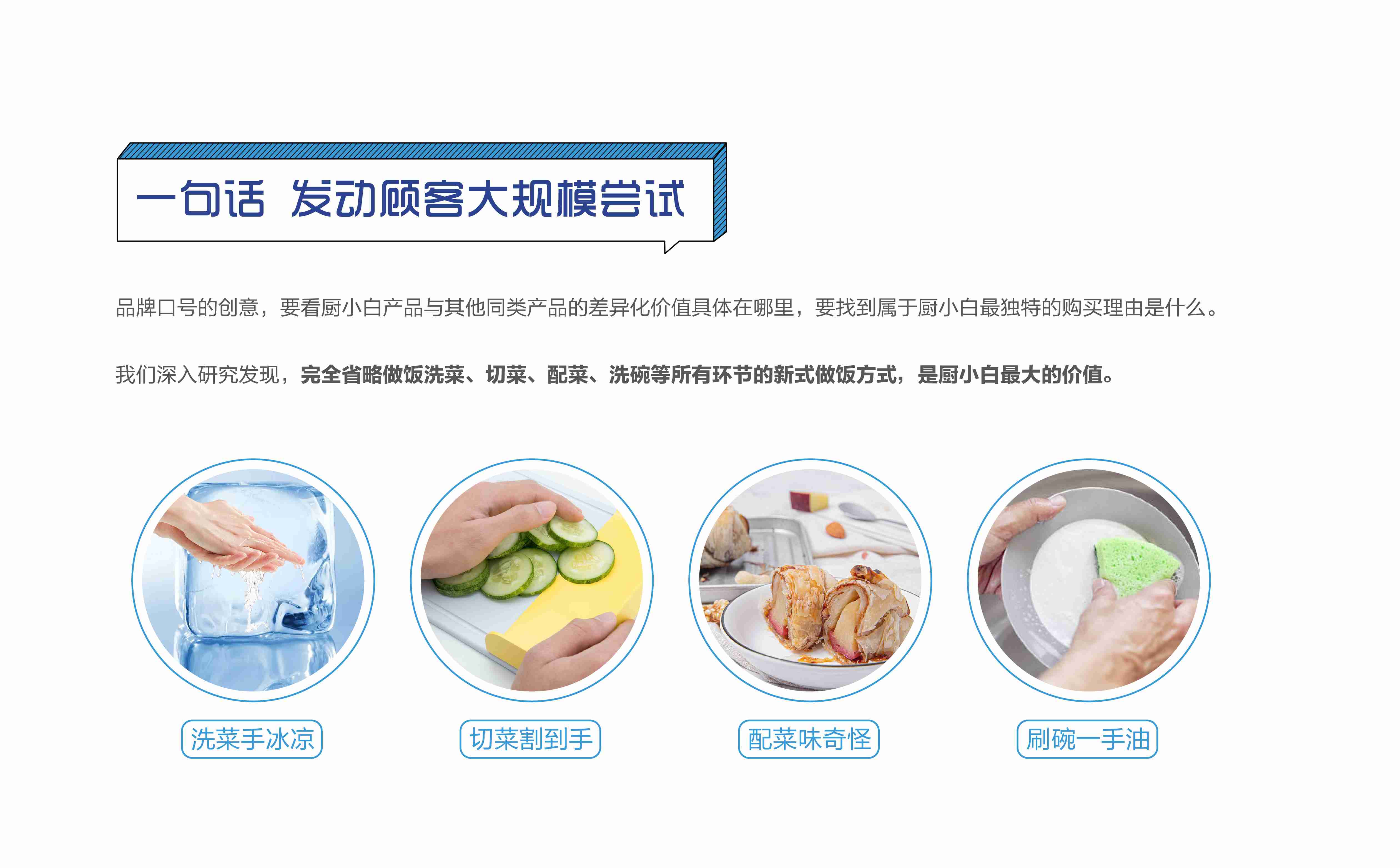 厨小白做饭机器人品牌全案策划设计(图8) 小家电品牌全案策划设计,小家电品牌定位,小家电战略分析,小家电市场研究,小家电核心价值提炼,小家电si连锁设计,预制菜项目全案策划设计(图8)