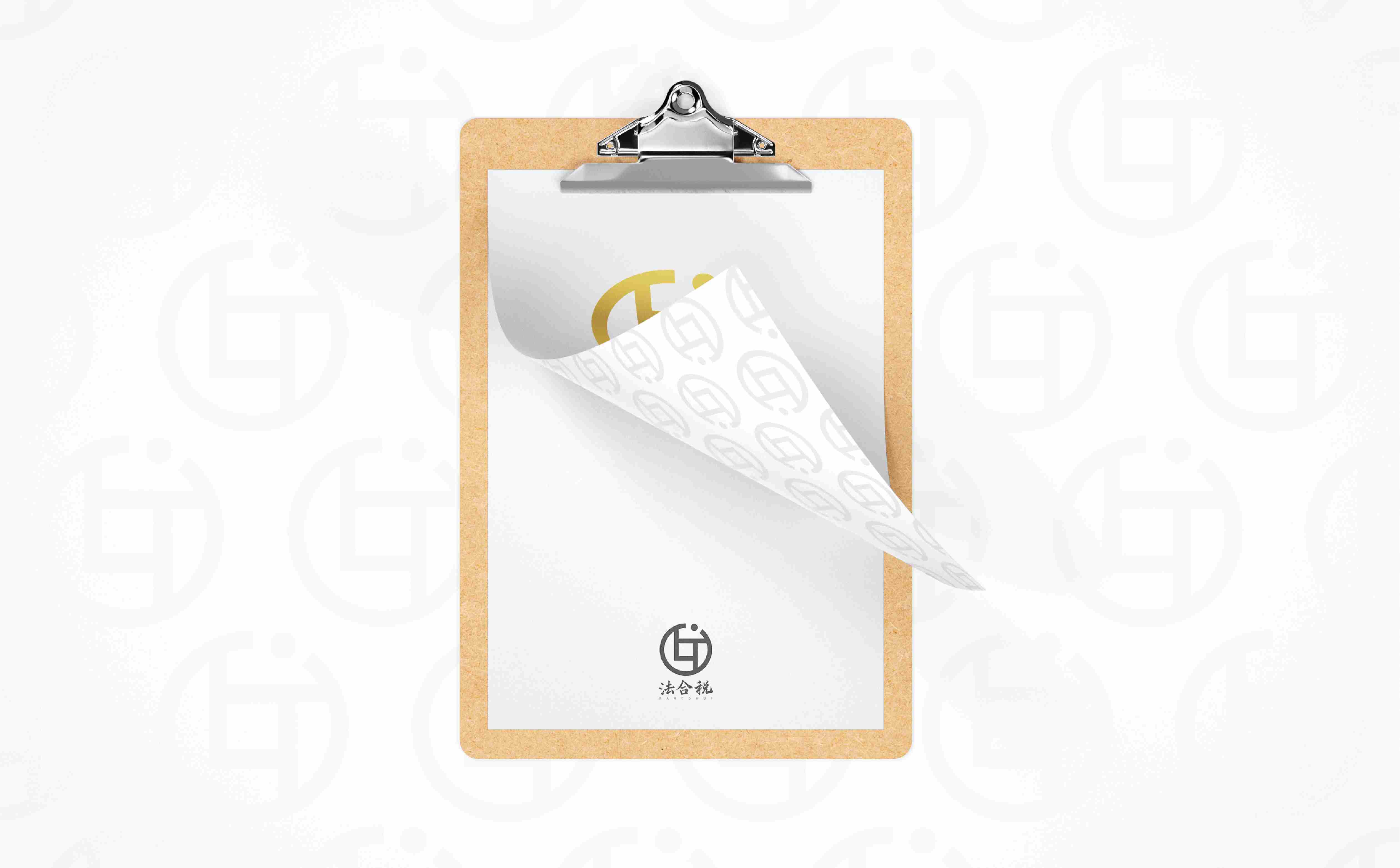 财税行业法和税logo形象设计(图3) 财税行业形象设计,青岛logo设计,青岛vi设计,法律行业logo设计(图3)