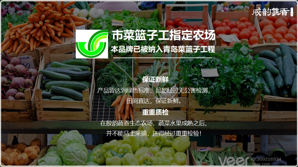 生鲜农场项目PPT策划设计(图6) 生鲜蔬菜企业介绍PPT,企业介绍PPT,蔬菜生鲜项目策划,果蔬项目策划设计,农场项目策划设计(图6)