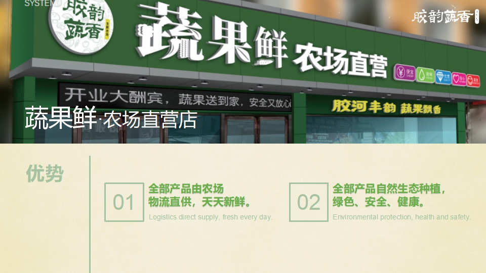 生鲜农场项目PPT策划设计(图13) 生鲜蔬菜企业介绍PPT,企业介绍PPT,蔬菜生鲜项目策划,果蔬项目策划设计,农场项目策划设计(图12)