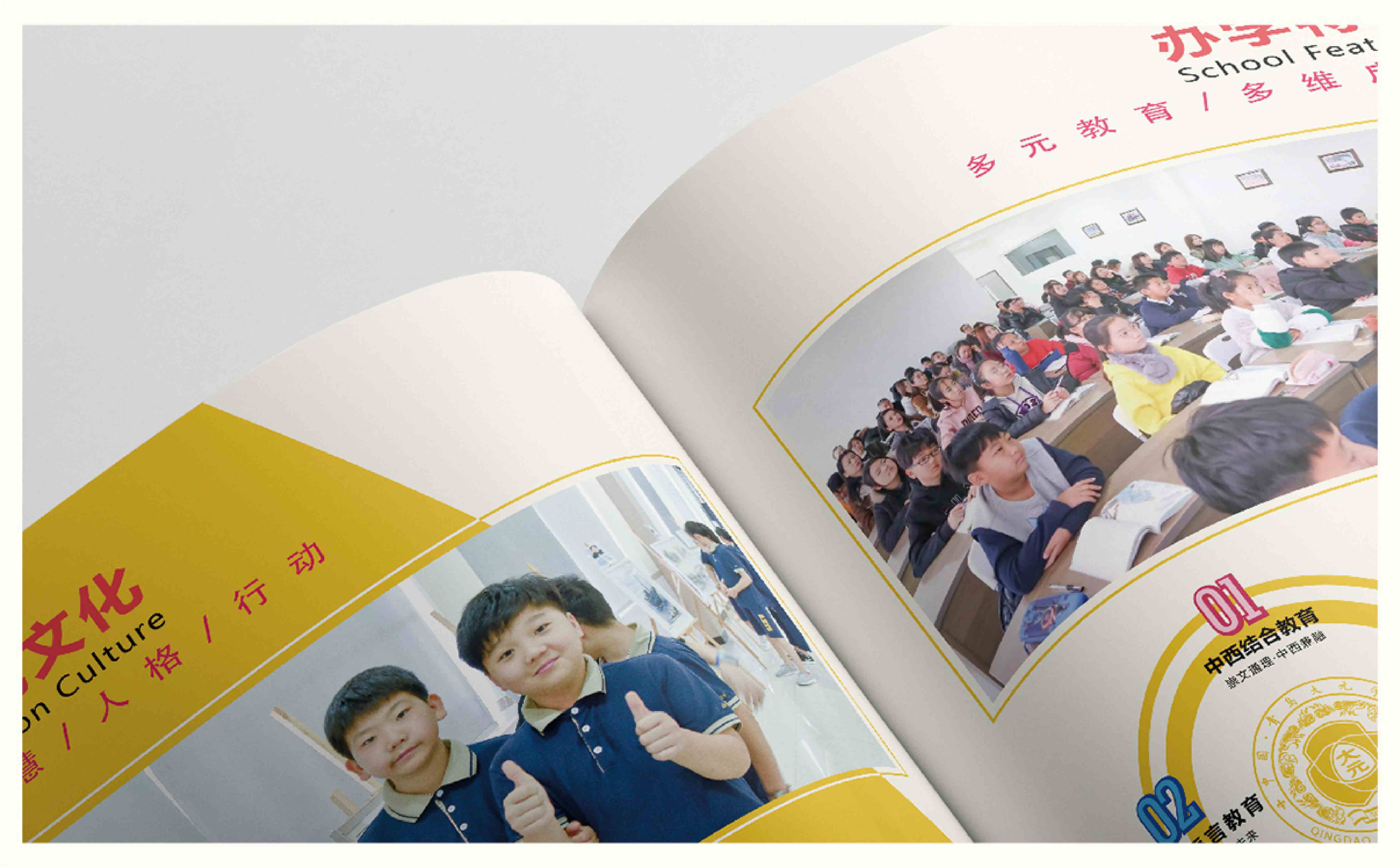 青岛设计公司,青岛广告公司,青岛画册设计,学校画册设计,青岛学校画册设计(图5)